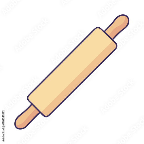 rolling pin icon, rolling pin vector illustration-simple illustration of rolling pin, perfect for rolling pin logos and icons
