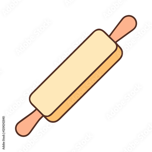 rolling pin icon, rolling pin vector illustration-simple illustration of rolling pin, perfect for rolling pin logos and icons