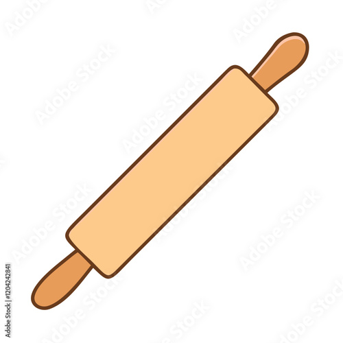rolling pin icon, rolling pin vector illustration-simple illustration of rolling pin, perfect for rolling pin logos and icons