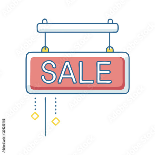 sale sign icon, sale sign vector illustration-simple illustration of sale sign, perfect for sale sign logos and icons