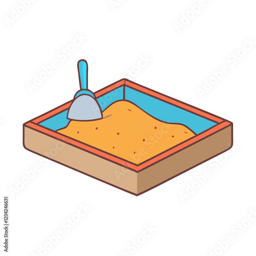 sandbox icon, sandbox vector illustration-simple illustration of sandbox, perfect for sandbox logos and icons