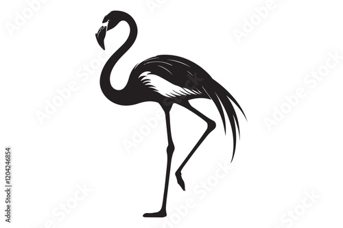 flamingo silhouette