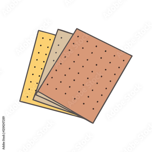 sandpaper icon, sandpaper vector illustration-simple illustration of sandpaper, perfect for sandpaper logos and icons