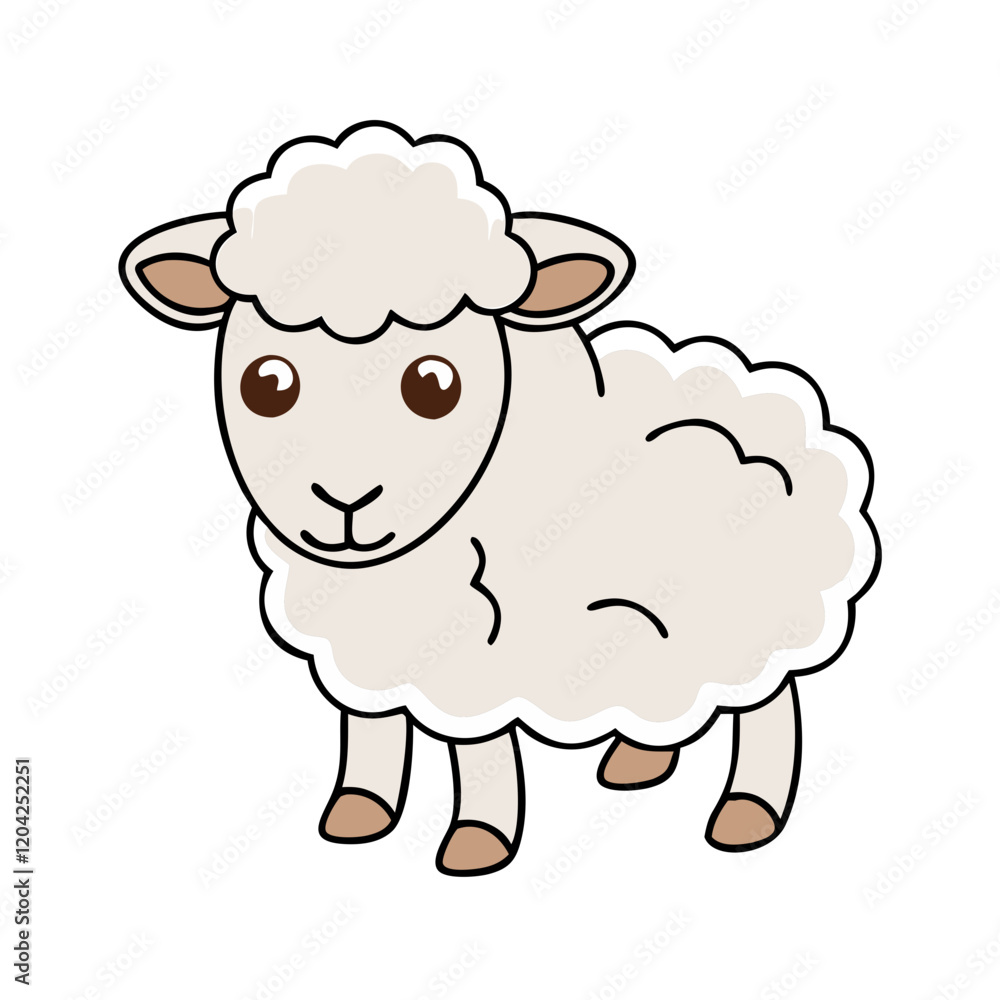 sheep icon, sheep vector illustration-simple illustration of sheep, perfect for sheep logos and icons sheep icon, sheep vector illustration-simple illustration of sheep, perfect for sheep logos and icons