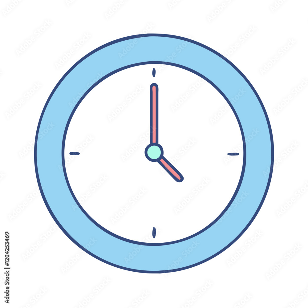 simple clock icon, simple clock vector illustration-simple illustration of simple clock, perfect for simple clock logos and icons simple clock icon, simple clock vector illustration-simple illustration of simple clock, perfect for simple clock logos and icons