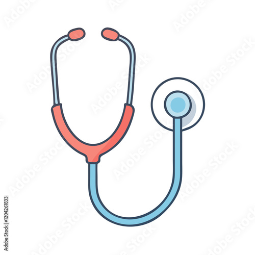 stethoscope icon, stethoscope vector illustration-simple illustration of stethoscope, perfect for stethoscope logos and icons