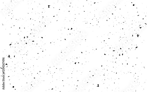 Grunge is black and white. Abstract monochrome background. The texture of cracks, scratches, chips, scuffs. Vintage old surface covered with dirt, stains.