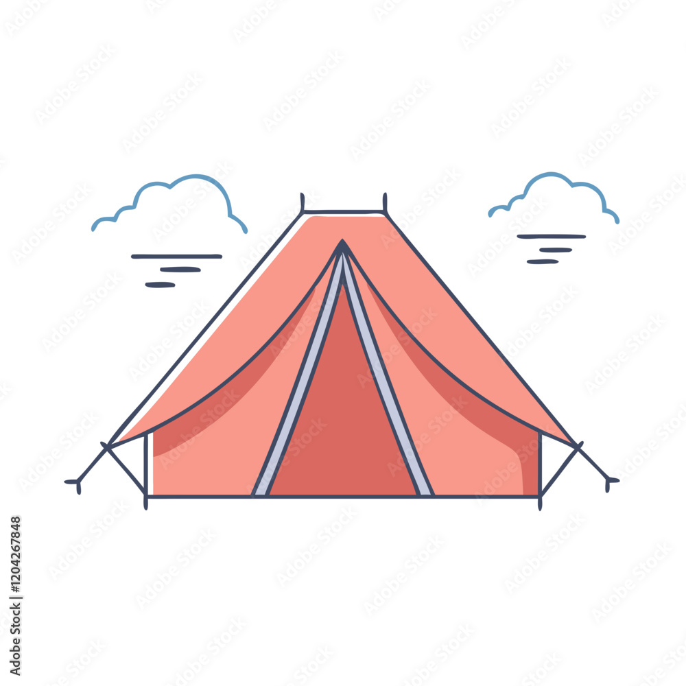 tent icon, tent vector illustration-simple illustration of tent, perfect for tent logos and icons tent icon, tent vector illustration-simple illustration of tent, perfect for tent logos and icons