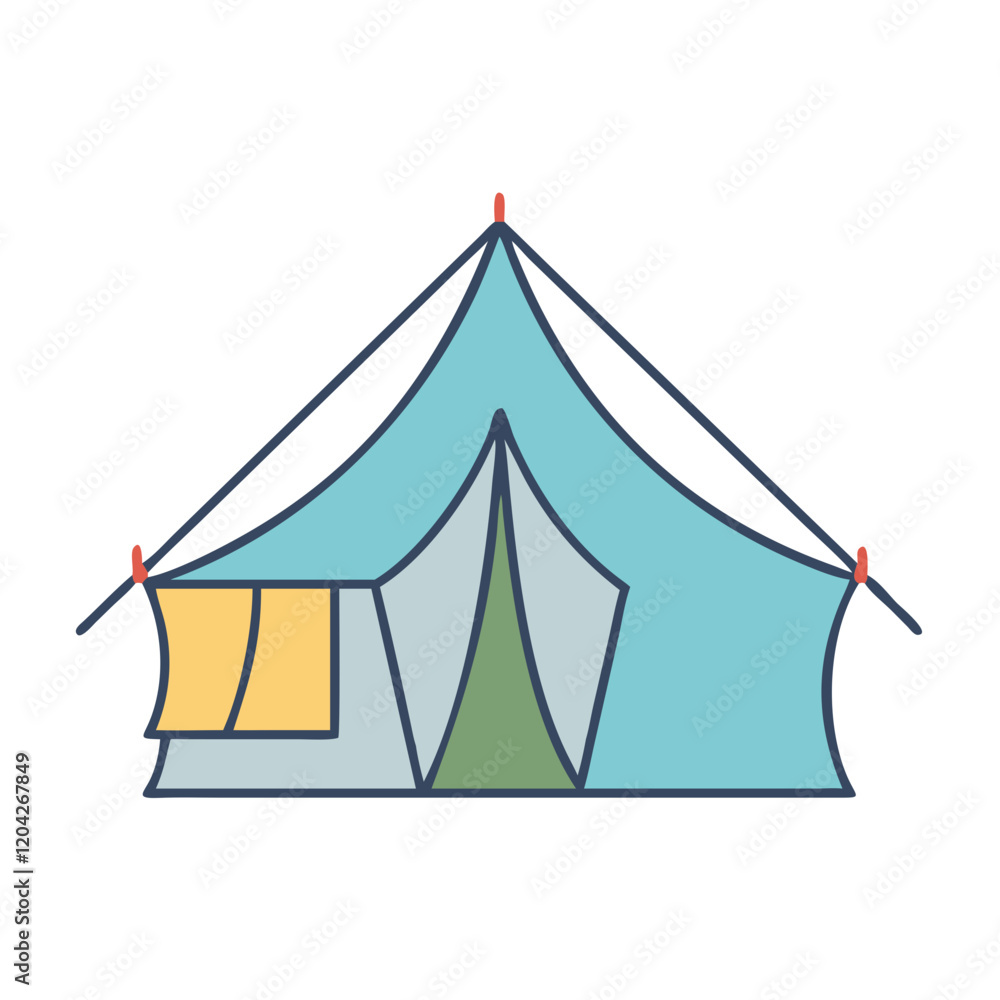 tent icon, tent vector illustration-simple illustration of tent, perfect for tent logos and icons tent icon, tent vector illustration-simple illustration of tent, perfect for tent logos and icons