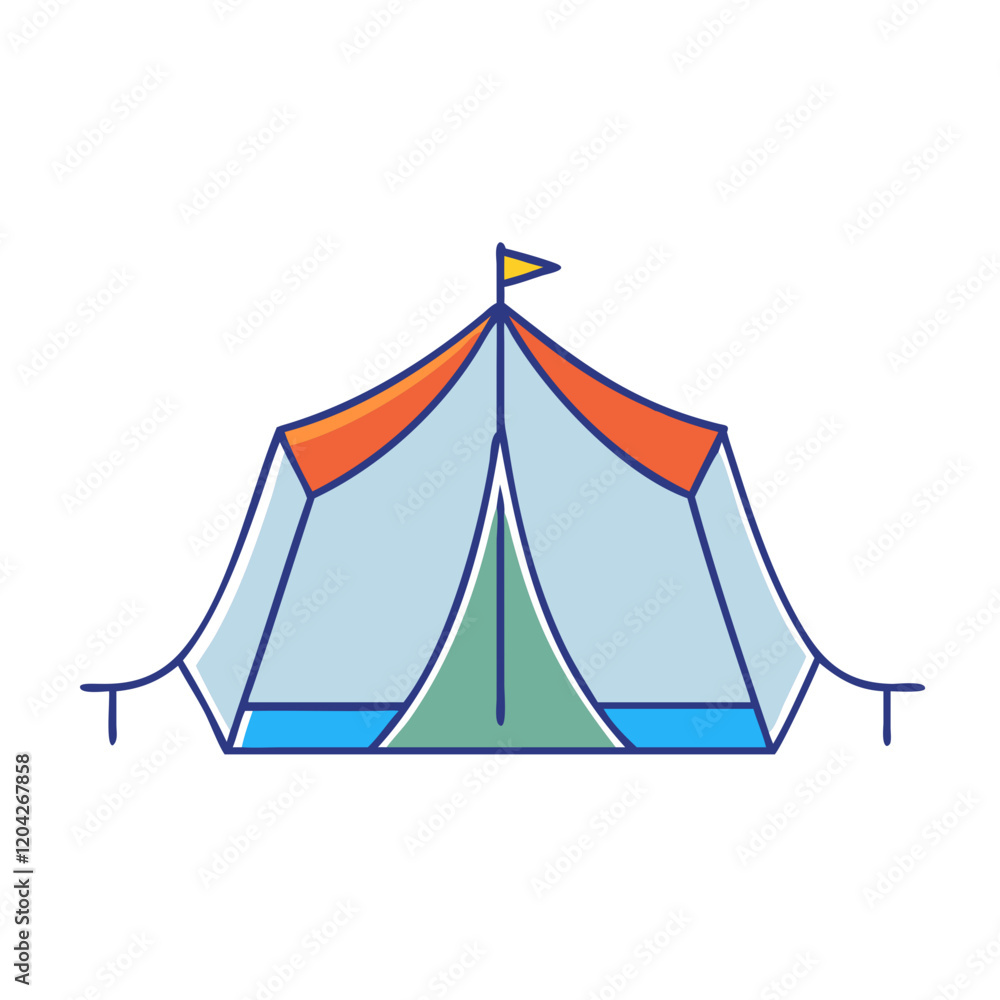 tent icon, tent vector illustration-simple illustration of tent, perfect for tent logos and icons tent icon, tent vector illustration-simple illustration of tent, perfect for tent logos and icons