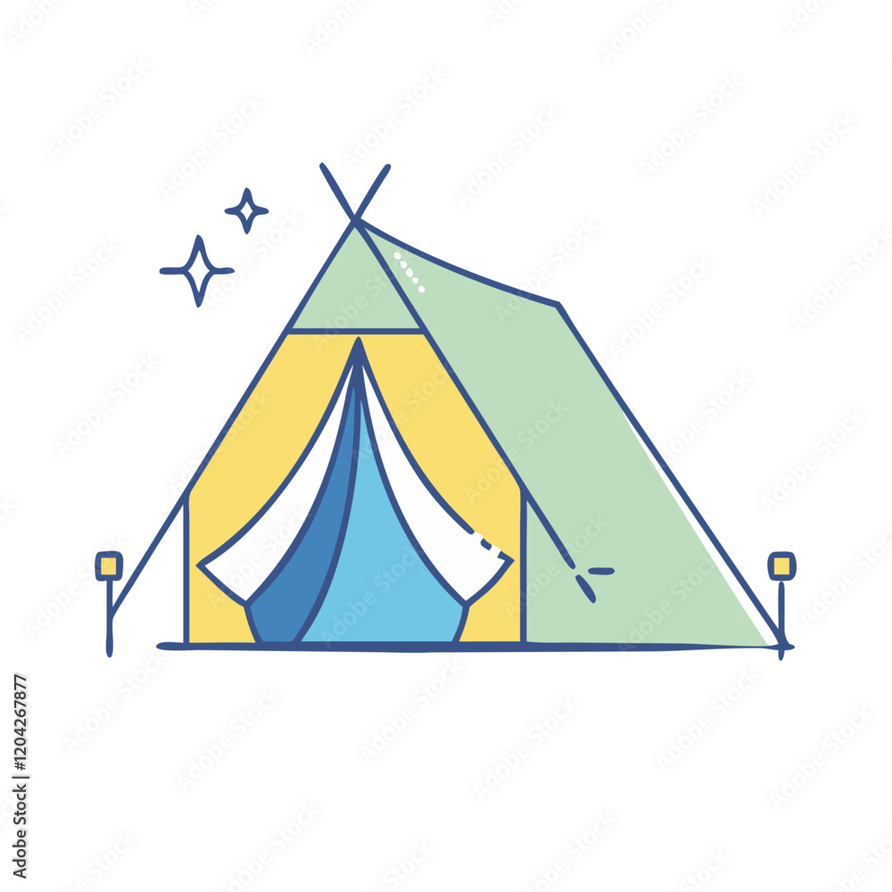 tent icon, tent vector illustration-simple illustration of tent, perfect for tent logos and icons tent icon, tent vector illustration-simple illustration of tent, perfect for tent logos and icons