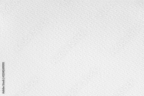 Close-up of textured white paper with a subtle grain pattern. It appears clean and smooth, ideal for artistic or writing purposes, showcasing its natural grainy surface.
