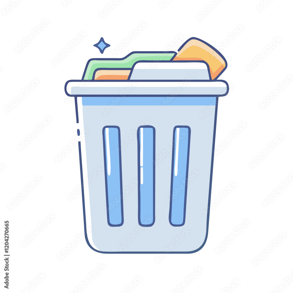 trash can icon, trash can vector illustration-simple illustration of trash can, perfect for trash can logos and icons trash can icon, trash can vector illustration-simple illustration of trash can, perfect for trash can logos and icons