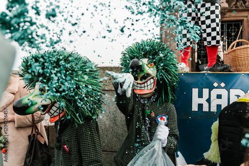 Obraz na płótnie Karneval in Basel
