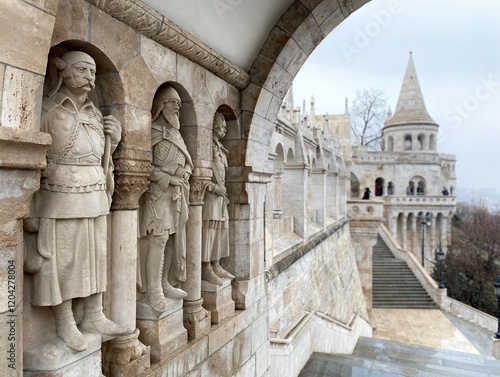 Fisherman’s Bastion in Budapest, Hungary photo