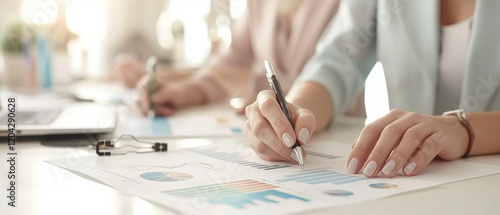 Collaborative Business Analysis and Financial Strategy Meeting