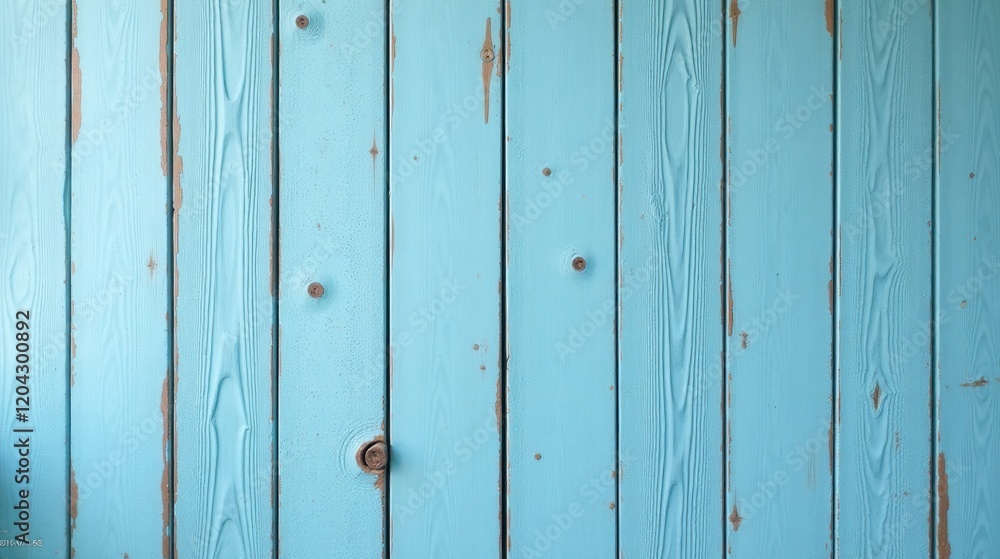 A Distressed Light Blue Wooden Planked Surface Texture Featuring Vertical Grain and Subtle Paint Chipping A Distressed Light Blue Wooden Planked Surface Texture Featuring Vertical Grain and Subtle Paint Chipping