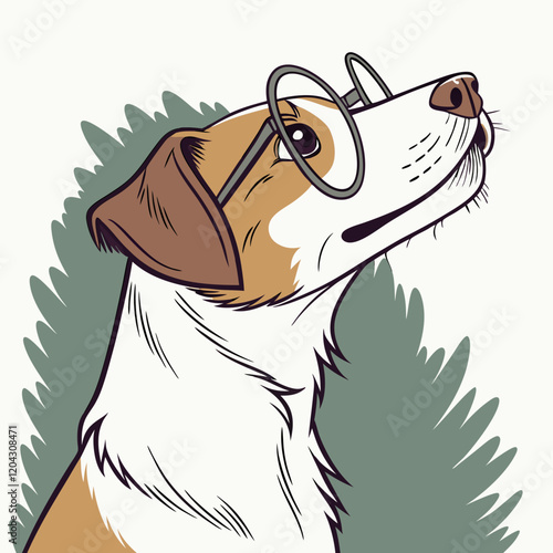 illustration of a dog