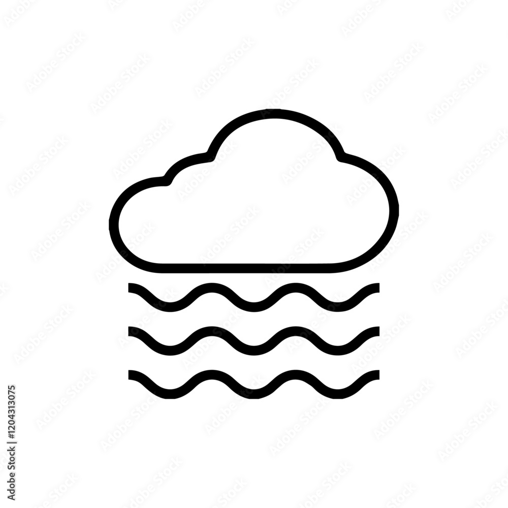 clouds vector design element icon logo clouds vector design element icon logo