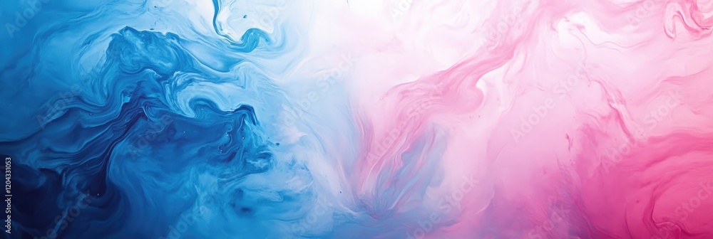 Two Tone Fade: Abstract Pink and Blue Gradient Art Banner for Creative Backgrounds Two Tone Fade: Abstract Pink and Blue Gradient Art Banner for Creative Backgrounds