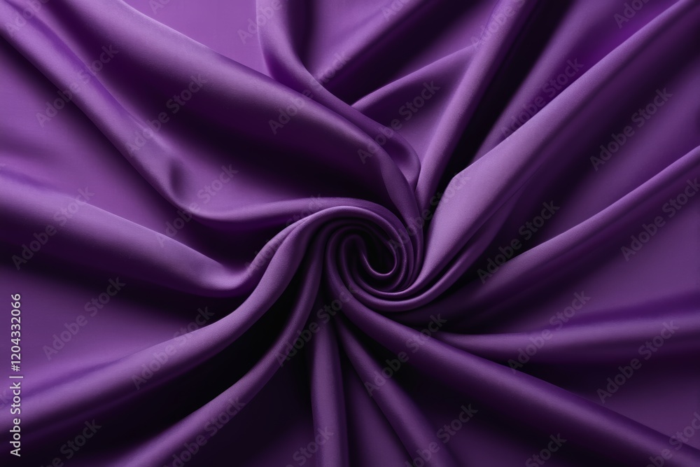 Obraz premium purple fabric with a swirl pattern