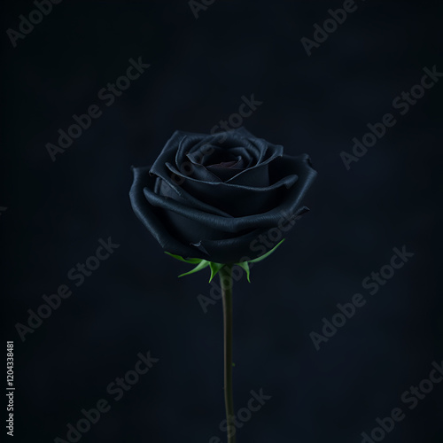 Midnight Blooms, Black Petals Unfold
Darkness Reigns, Beauty Never Grows Old
Eternal Mystery, Forever to Hold photo