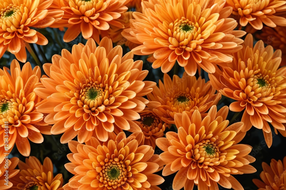 there are many orange flowers that are in a vase there are many orange flowers that are in a vase