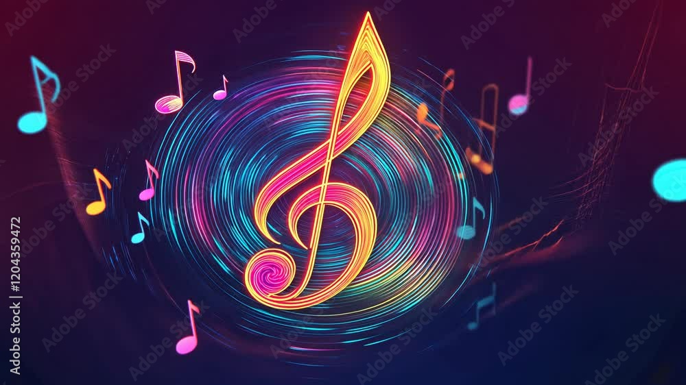 Abstract modern technology music background Abstract modern technology music background