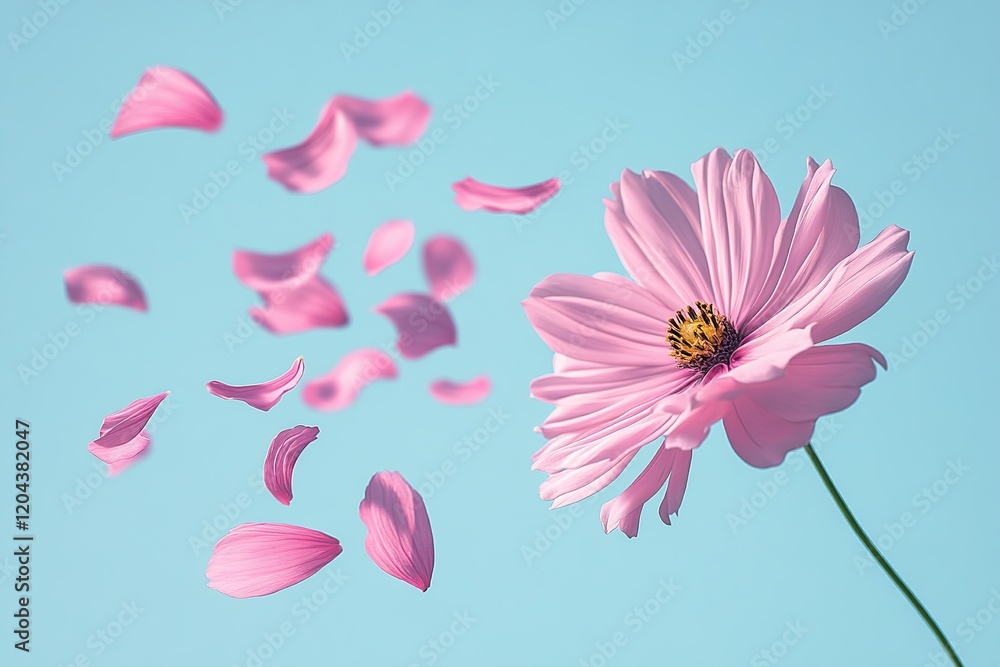 Obraz premium Beautiful spring and summer flowers