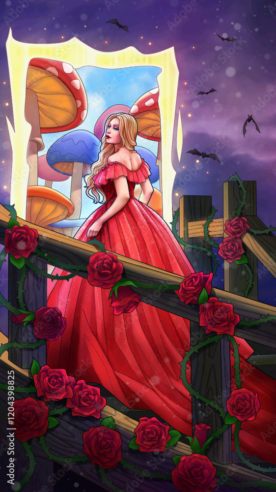 Fototapeta premium virgin mary statue