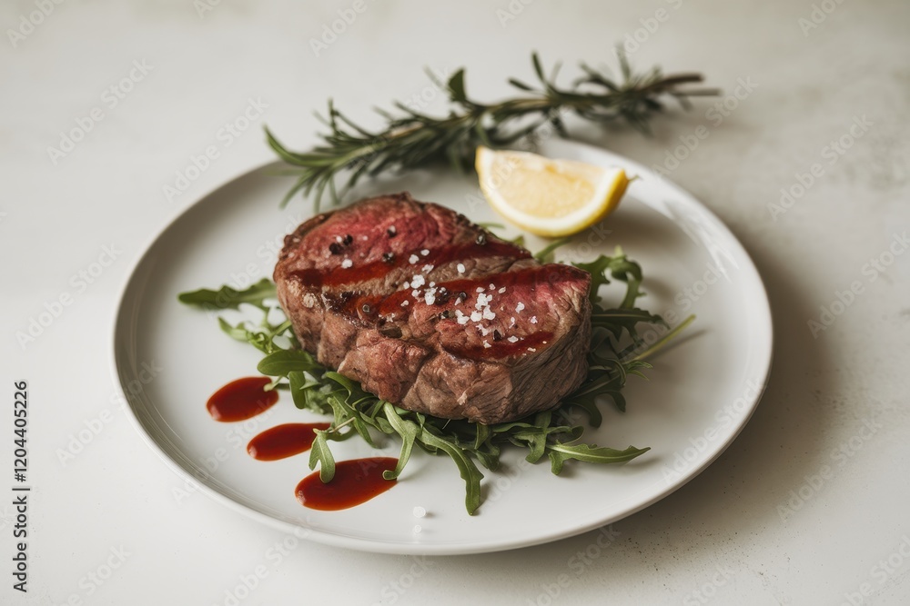 Gourmet Seared Steak with Rosemary and Lemon Gourmet Seared Steak with Rosemary and Lemon