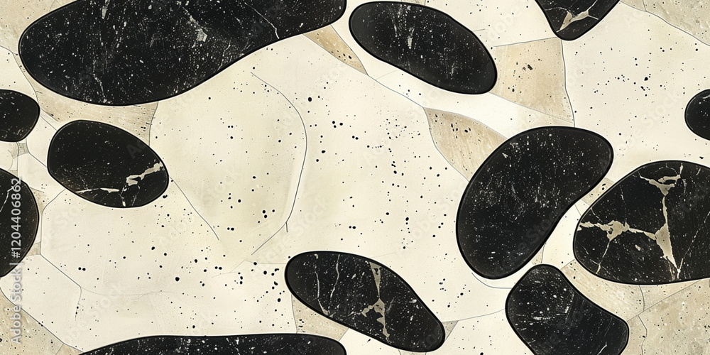 Fototapeta premium Seamless wallpaper, texture, background pattern. An elegant minimalist pattern for wallpaper or tex_206