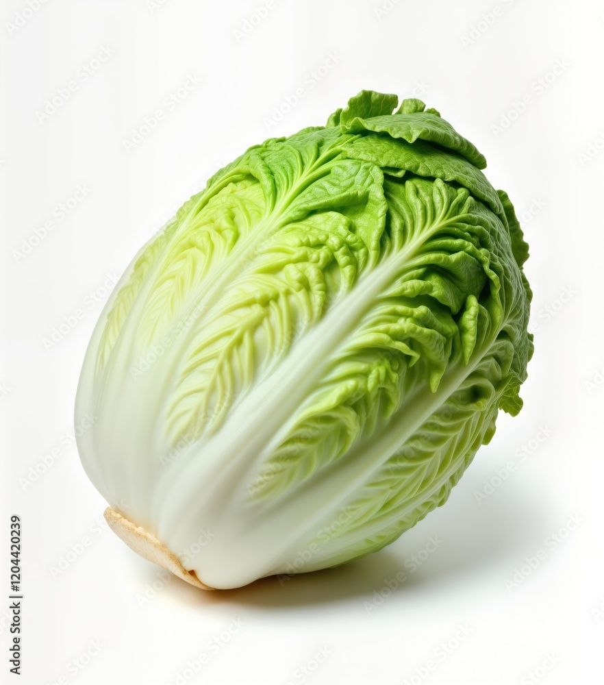 Fresh napa cabbage isolated on white background. Healthy green vegetable. Whole head. Raw food ingredient. Great for salads. Studio shot. Perfect for food blogs, recipe sites. Organic produce. Fresh napa cabbage isolated on white background. Healthy green vegetable. Whole head. Raw food ingredient. Great for salads. Studio shot. Perfect for food blogs, recipe sites. Organic produce.
