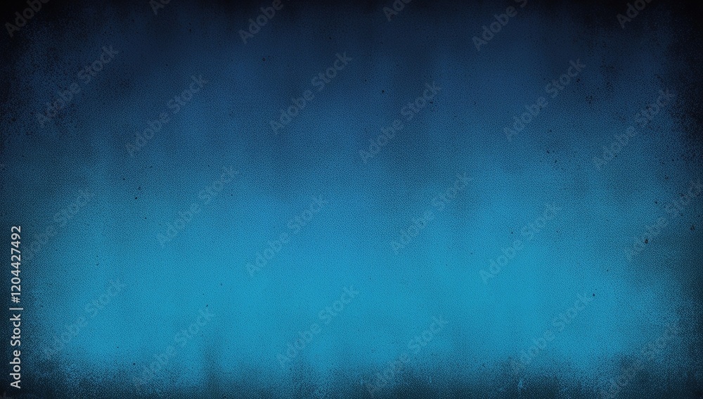 Obraz premium rough textured blue gradient background and nois effect. rough blue wall texture