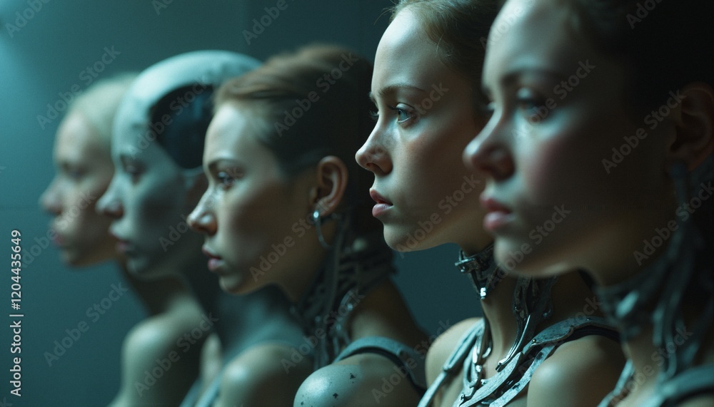 Lifelike Androids in Formation Lifelike Androids in Formation