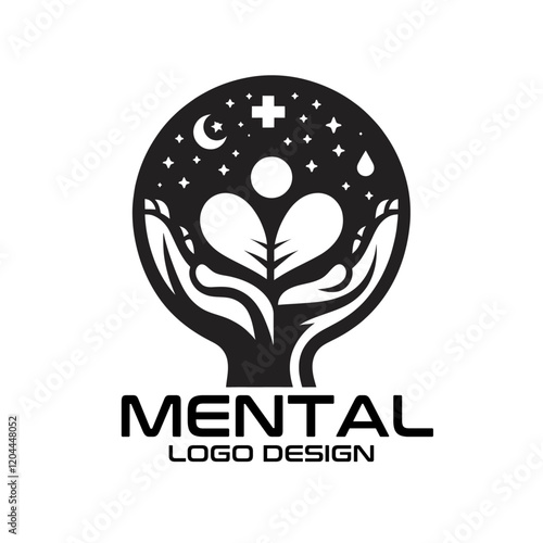 Wallpaper Mural Mental Vector Logo Design Torontodigital.ca