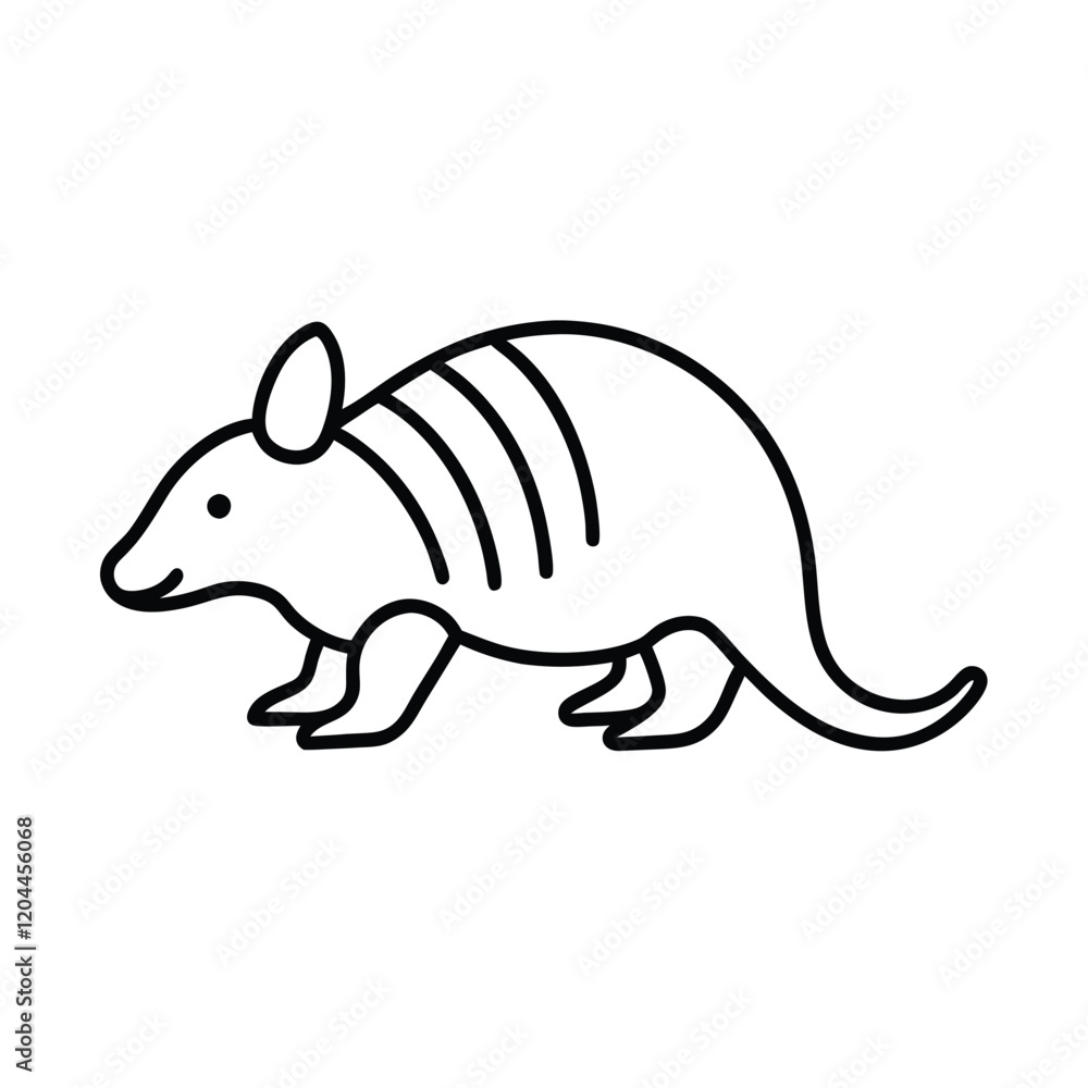 Obraz premium illustration of a cartoon rat