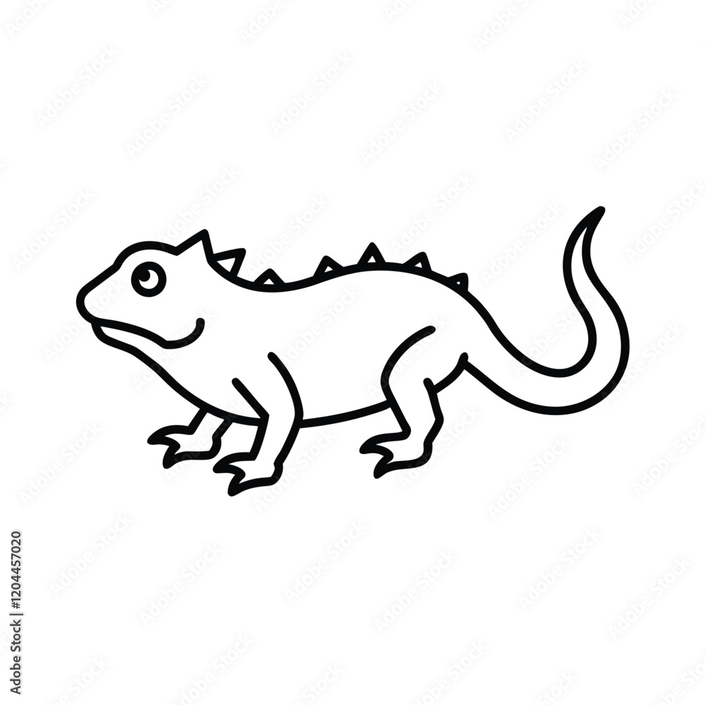 illustration of a cartoon dinosaur illustration of a cartoon dinosaur