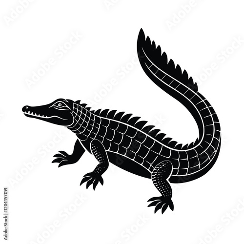 lizard isolated on white