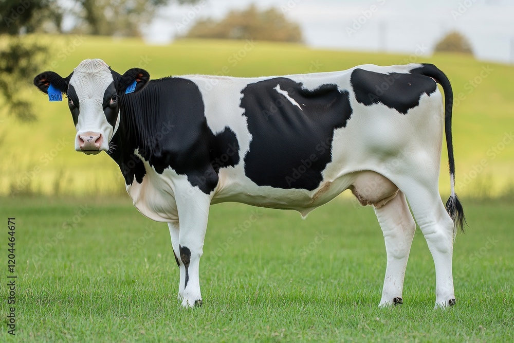 black and white cow black and white cow