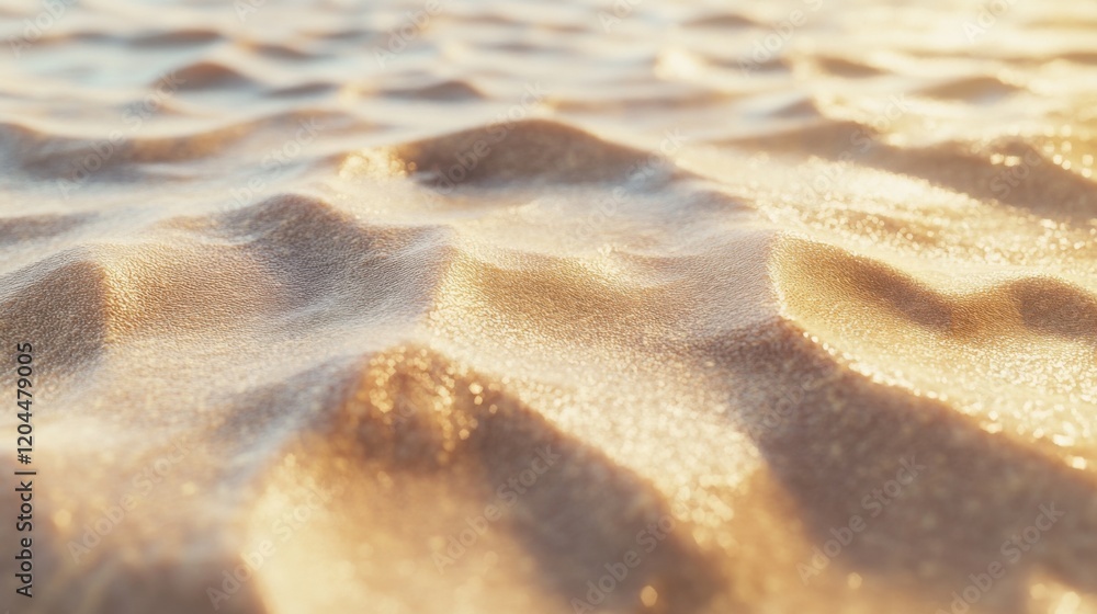 Close-up of light tan sand texture Close-up of light tan sand texture