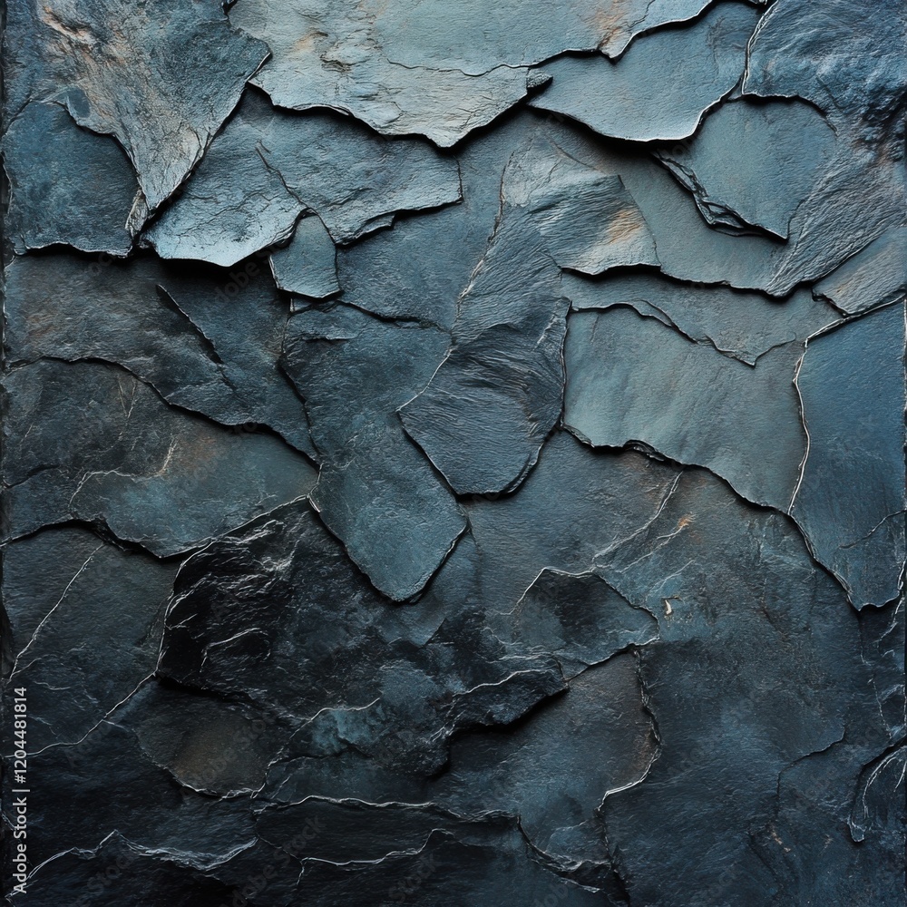 Dark textured slate stone surface with patterns Dark textured slate stone surface with patterns