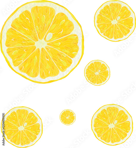 slices of lemon