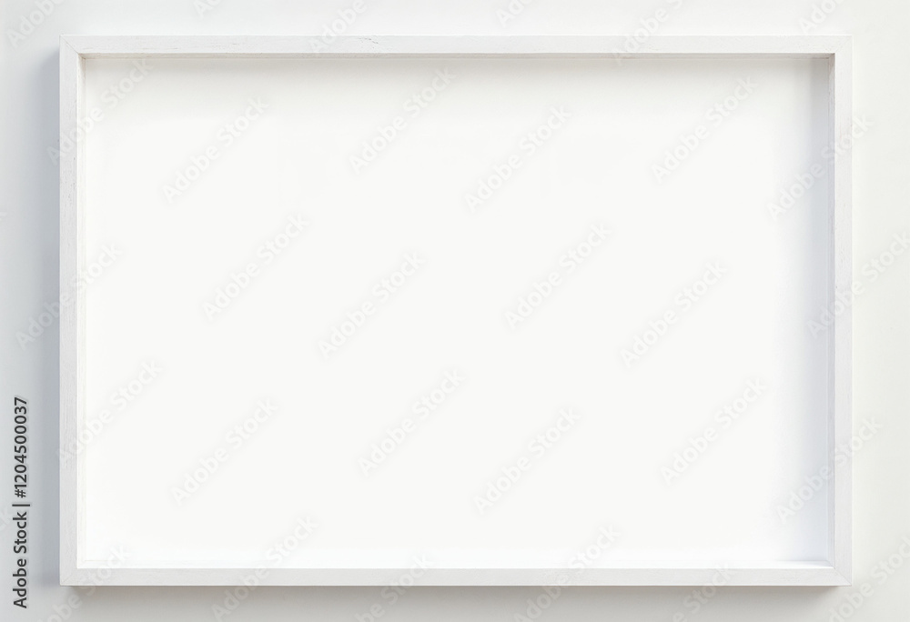 white frame white frame