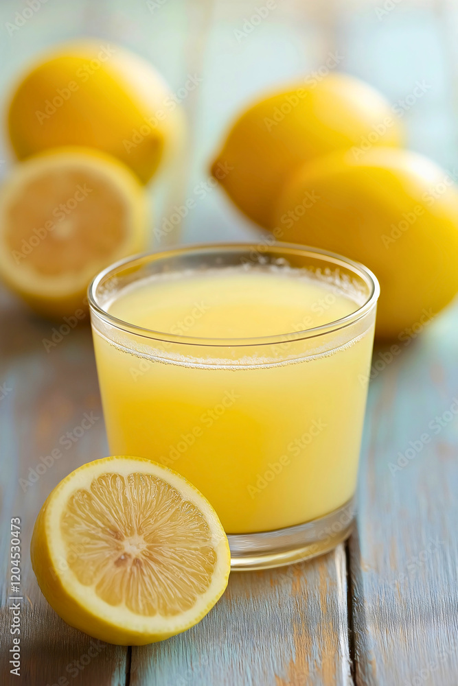Refreshing Lemonade Drink with Fresh Citrus and Mint in a Glass Refreshing Lemonade Drink with Fresh Citrus and Mint in a Glass