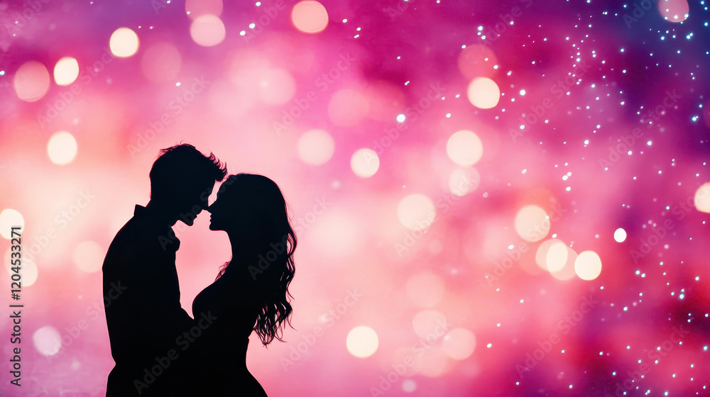 Two hearts entwined, enjoying a serene moment, with soft hues creating a dreamy backdrop for their love. Two hearts entwined, enjoying a serene moment, with soft hues creating a dreamy backdrop for their love.