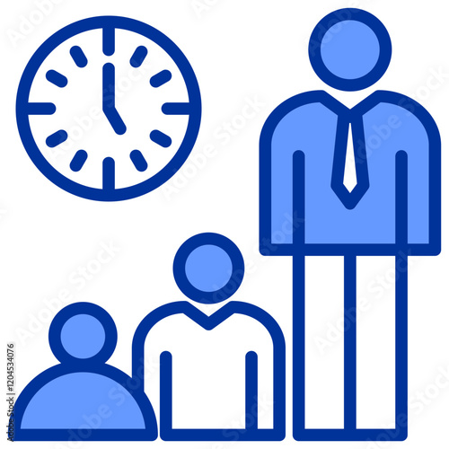  Sales and Job Activity Mixed Blue Icon