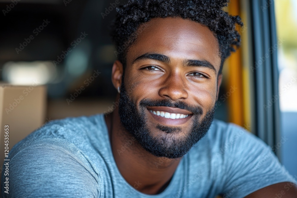 A person with a long beard smiles directly at the camera, looking friendly and approachable A person with a long beard smiles directly at the camera, looking friendly and approachable