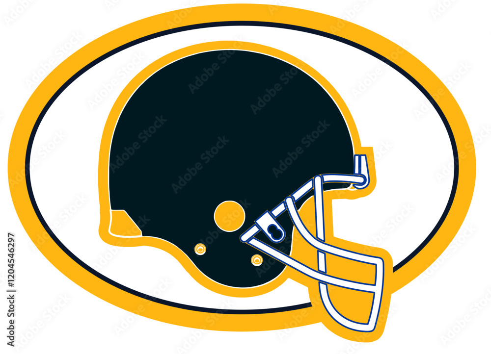 Helmet - gold and black football player helmet, sport vector graphics, hockey, for street art - graffiti lettering typography - art illustration - multicolor - writen Helmet - gold and black football player helmet, sport vector graphics, hockey, for street art - graffiti lettering typography - art illustration - multicolor - writen