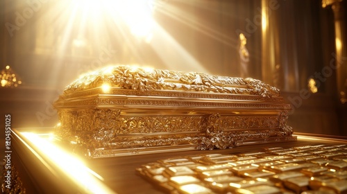 Known as the altar of incense, the golden altar was a significant component of the sanctuary in the Old Testament temple, crafted entirely of pure gold.